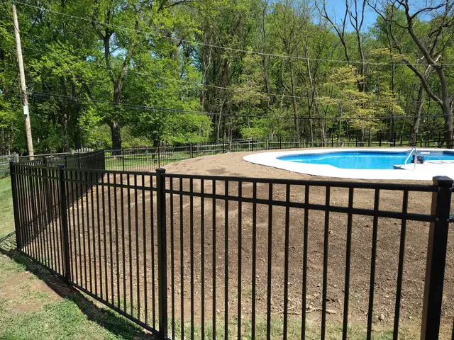 Pool Fencing context for Grayson Fencing LLC
