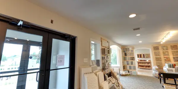 Cabinetry displays at the Holod's showroom