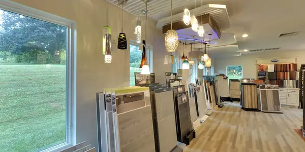 Kitchen showroom vignette at Holod's