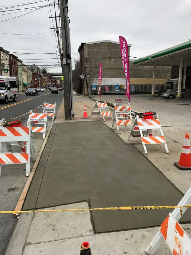 Sidewalks & Walkways context for First Class Concrete LLC